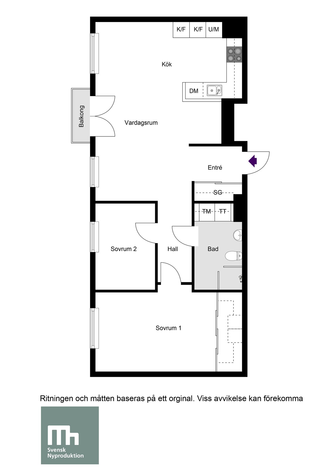 järva skjutbaneväg 48 planritning